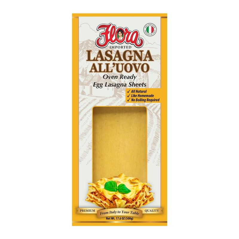 FLORA ALL' UOVO LASAGNA 6X500GR