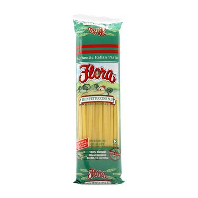 FLORA FETTUCClNE THIN #5 (BRONZE DIE) 20X16OZ