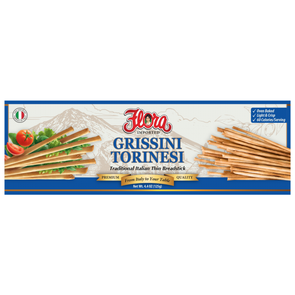FLORA GRISSINI TORINESI 12X125GR