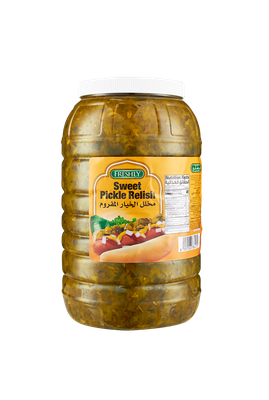 CARIBBEAN INTERNATIONAL FRESH SWEET PICKLES RELISH 4X1GAL