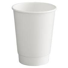 VIC. BAY HOT DRINK 12OZ  WHITE PAPER CUPS 20X50CT