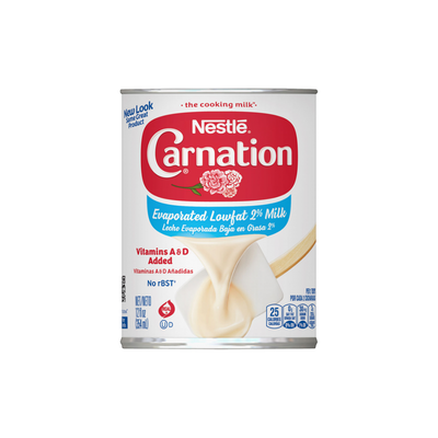 CARNATION LOW FAT EVAPORATED MILK 24X12OZ