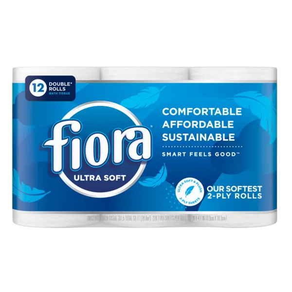 FIORA ULTRA SOFT BATH TISSUE 4X12PK
