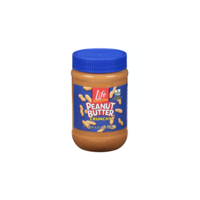 LIFE EVERY DAY CHUNKY PEANUT BUTTER 8X40OZ