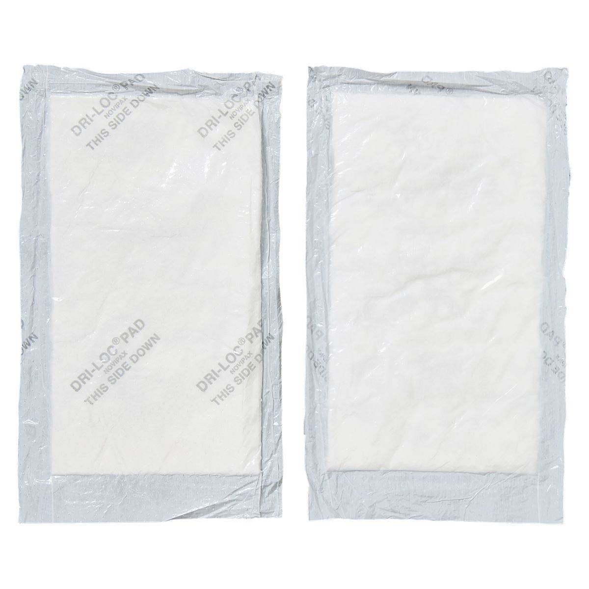 NOVIPAX DRI-LOC ABSORBENTS WHITE MEAT PADS 4&quot;X6.5&quot; 3000CT