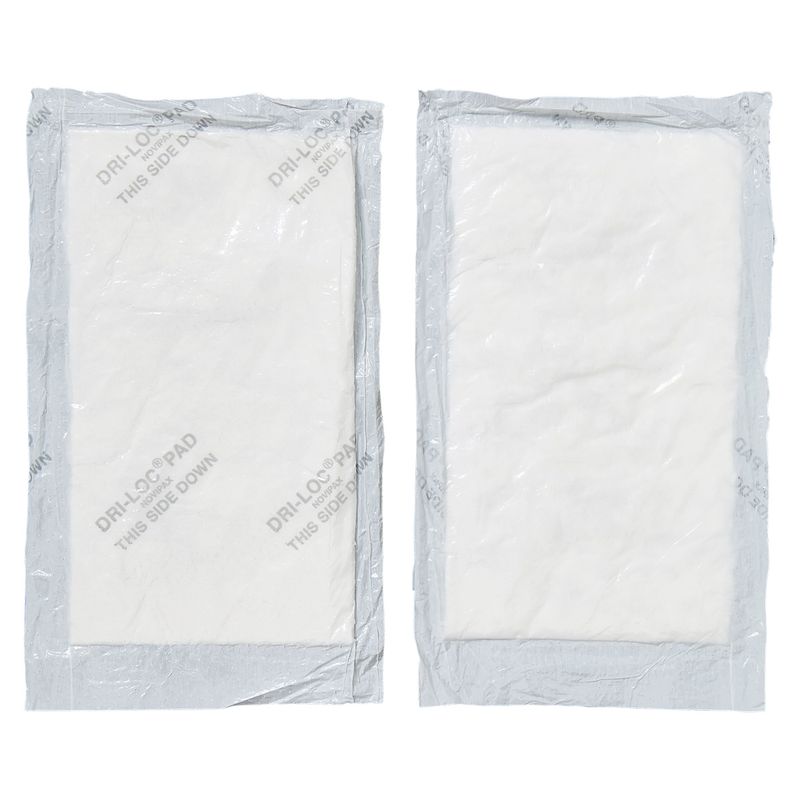 NOVIPAX DRI-LOC ABSORBENTS WHITE MEAT PADS 4"X6.5" 3000CT