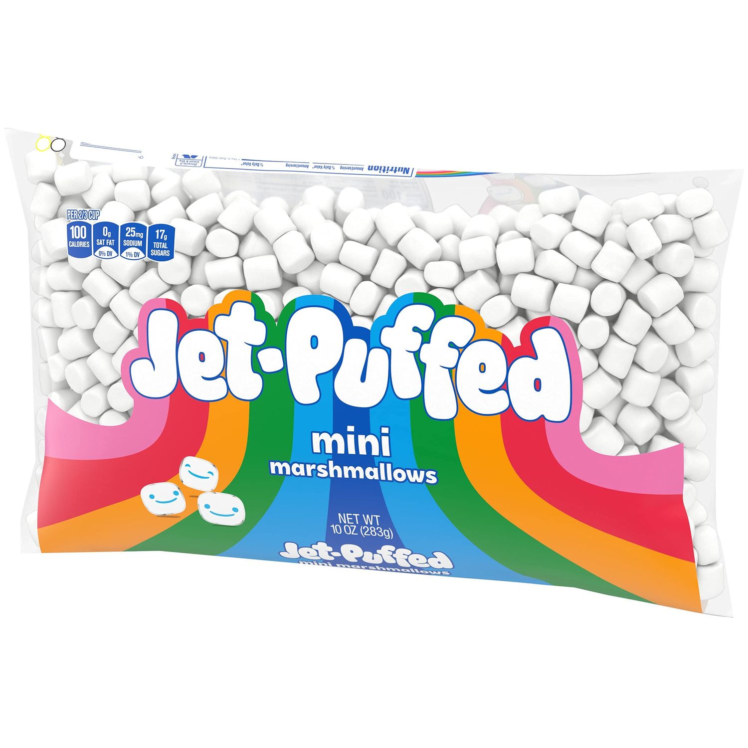 KRAFT JET-PUFFED MINI MARSHMALLOW  18X10OZ