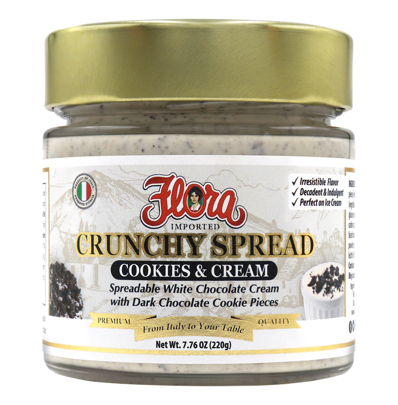 FLORA COOKIES &amp; CREAM CRUNCHY SPREAD 6X7.76OZ