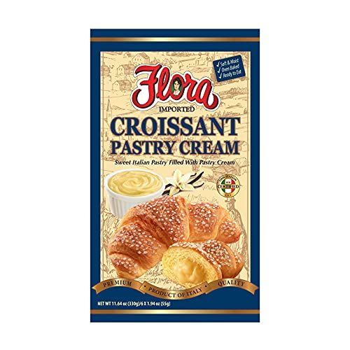 FLORA CROISSANT PASTRY CREAM 8X6X55GR