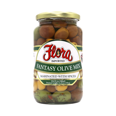 FLORA PARTY MIX OLIVES 2X57OZ