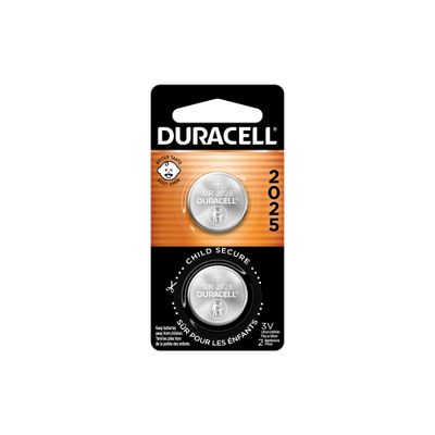 DURACELL 3V CR2025B2 LITHIUM BATTERY 6X2CT