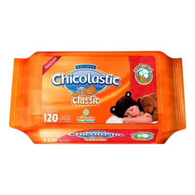 CHICOLASTIC CLASSIC BABY WIPES REFILL 12X120CT