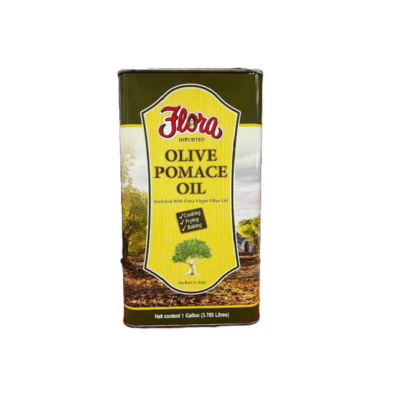 FLORA POMACE OLIVE OIL 4X1GAL