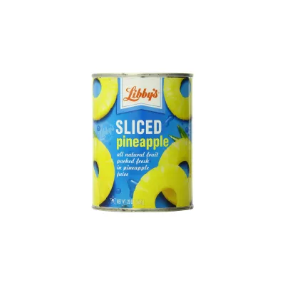 D-LIBBY&#39;S SLICED PINEAPPLE 12X20OZ