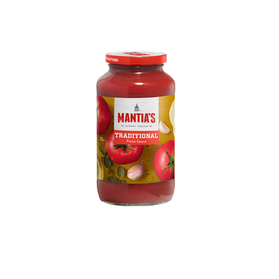 MANTIA&#39;S TRADITIONAL PASTA SAUCE 12X24OZ