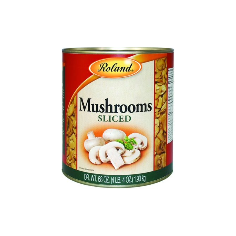 ROLAND MUSHROOM SLICED 24X4.02OZ