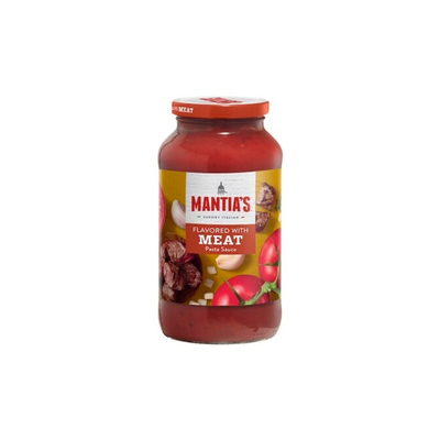 MANTIA&#39;S PASTA SAUCE W/ MEAT 12X24OZ