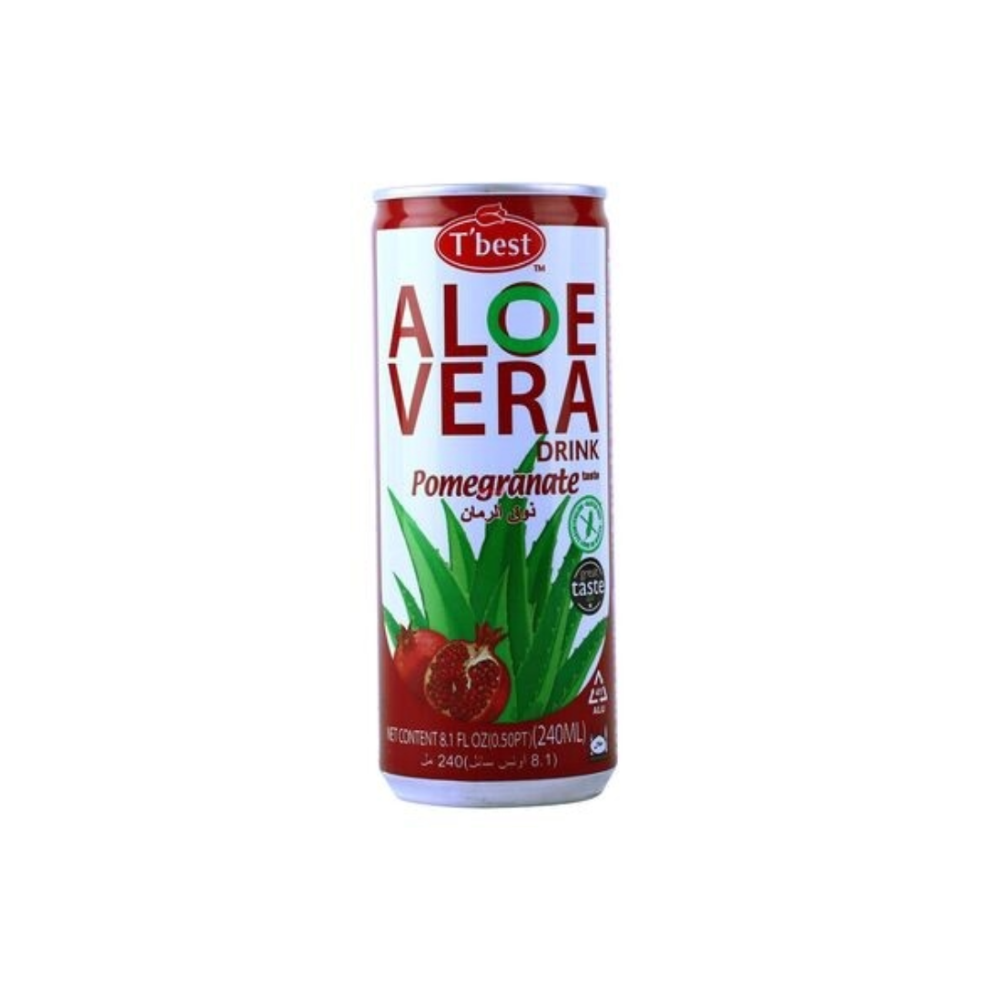 T&#39;BEST ALOE VERA POMEGRANTE DRINK 30X240ML
