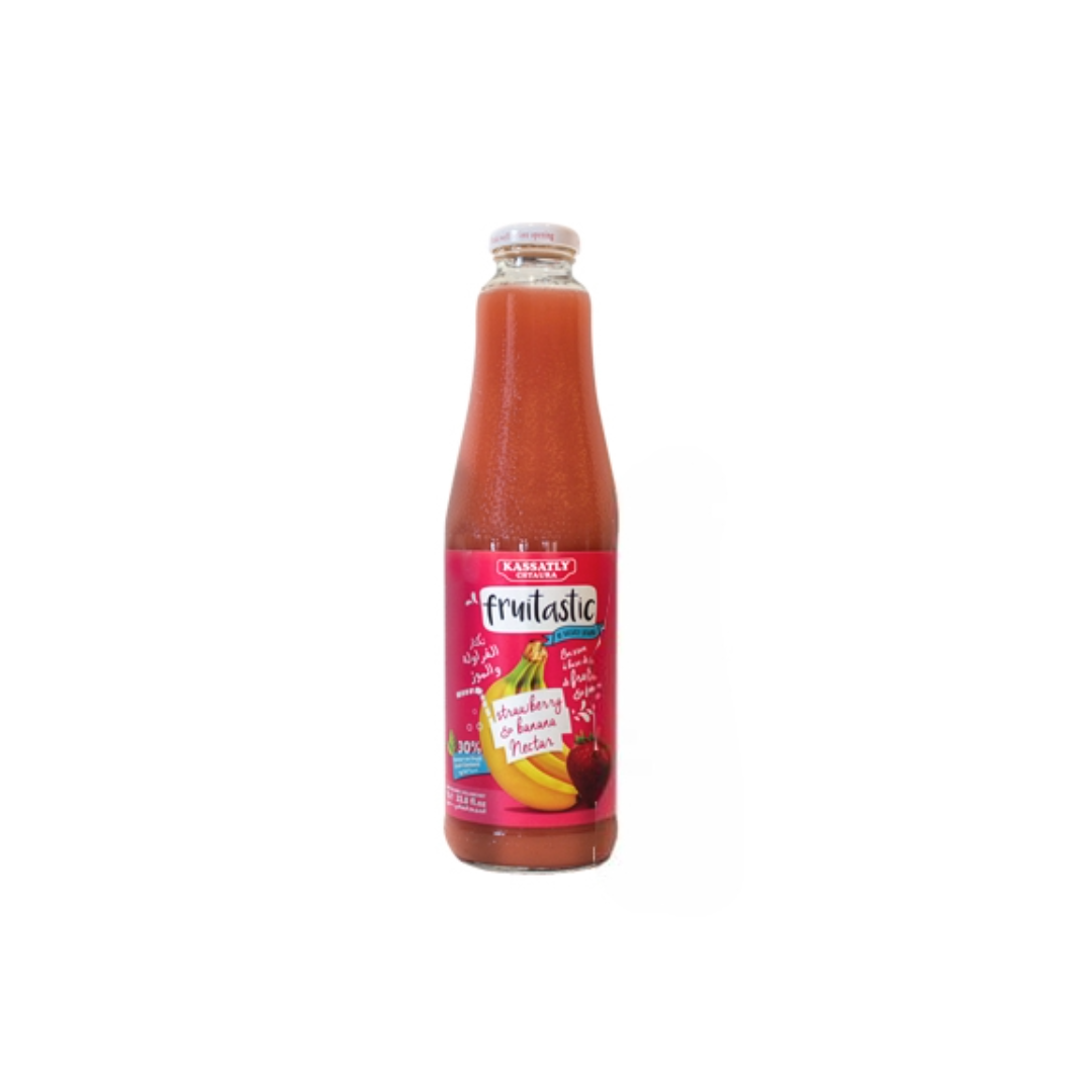 FRUITASTIC STRAWBERRY BANANA NECTAR 8X1L
