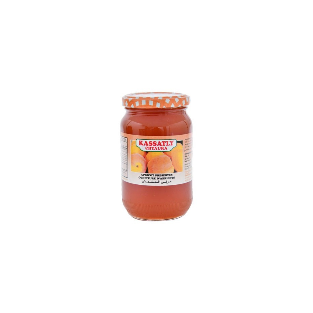 KASSATLY APRICOT JAM 12X450GR