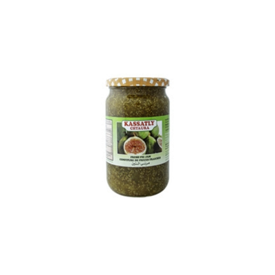 KASSATLY FRESH FIG JAM 12X454GR