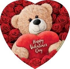 ELMERS TEDDY BEAR HEART BOX 6X12OZ