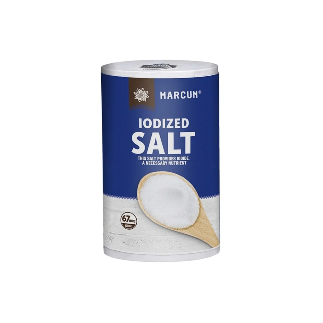 MARCUM IODIZED SALT 12X26OZ