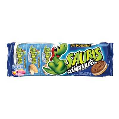 LA MODERNA SAURIS COMBINADO COOKIES 20X270G