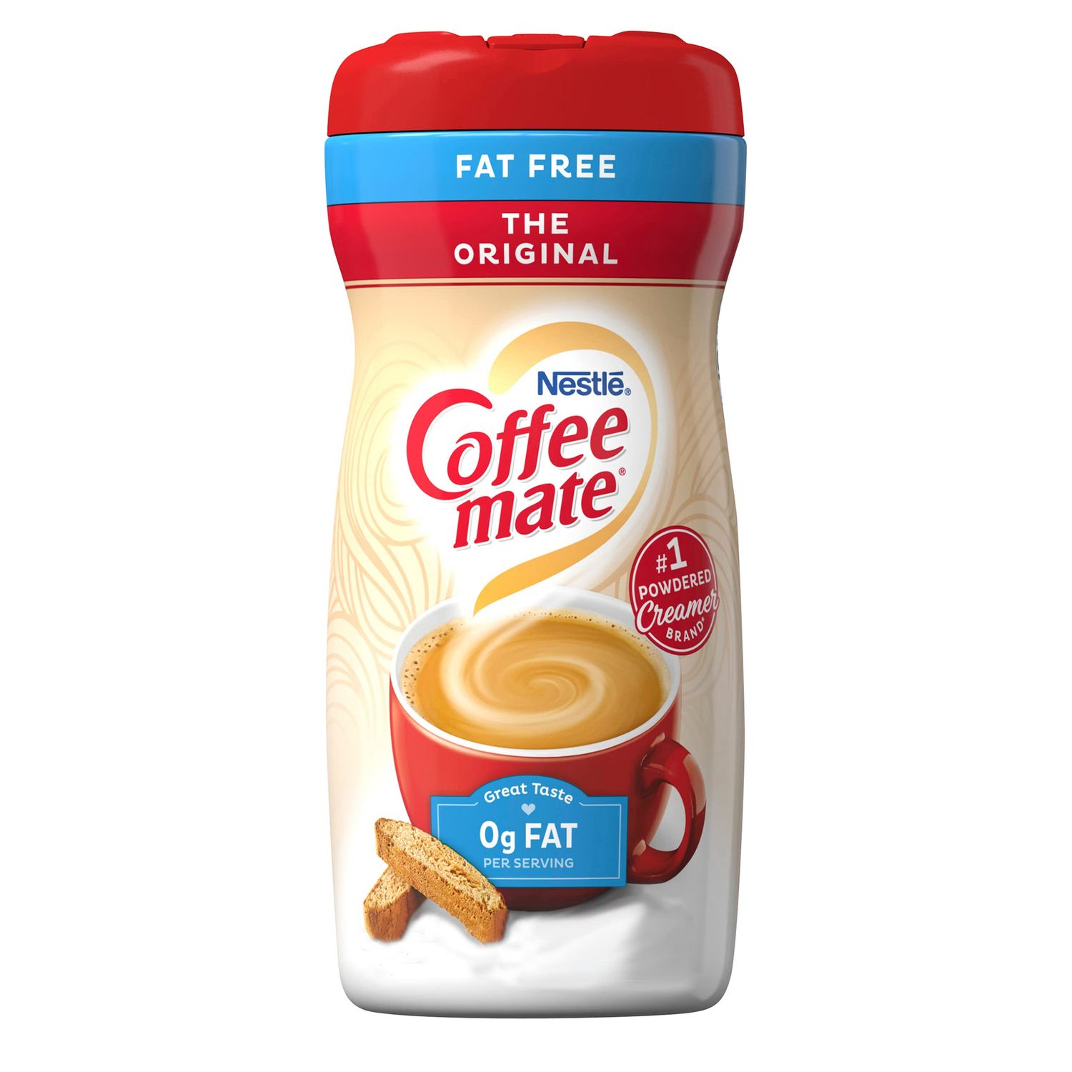 NESTLE COFFEE MATE POWDER ORIGINAL CREAMER FAT FREE 12X16OZ