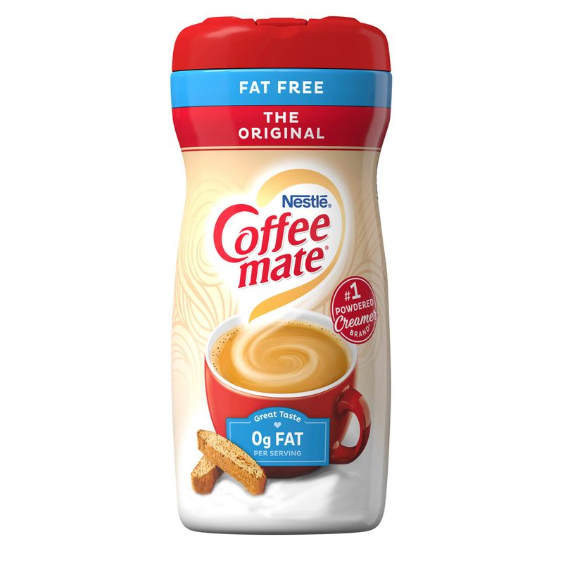NESTLE COFFEE MATE POWDER ORIGINAL CREAMER FAT FREE 12X16OZ