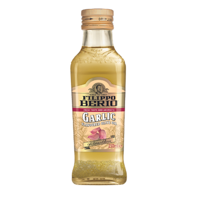F-BERIO GARLIC FLAVOURED OLIVE OIL 6X250ML