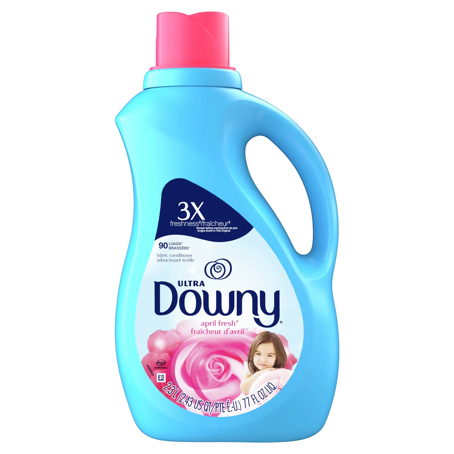 DOWNY APRIL FRESH FABRIC SOFTENER 4X77OZ