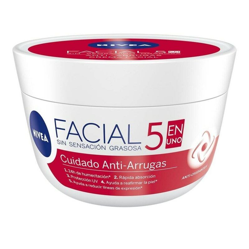 NIVEA FACIAL CREAM SIN1 ANTI WRINKLE 12X200ML