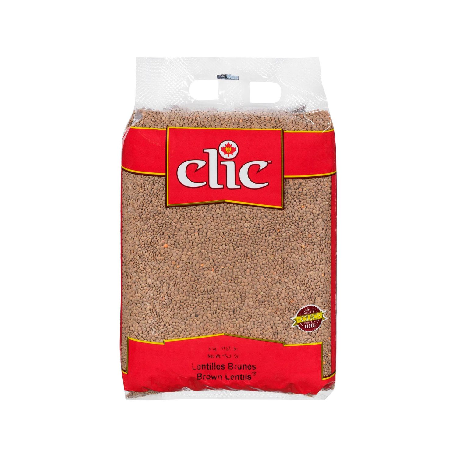 CLIC BROWN LENTILS 50#