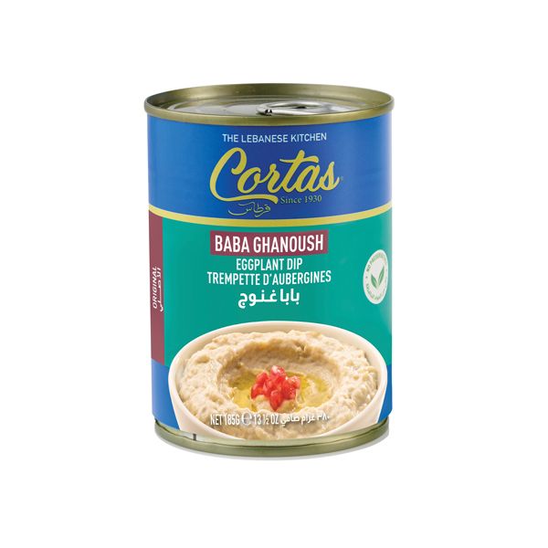CORTAS BABA GHANOUSH EGGPLANT DIP 24X380G (00208)