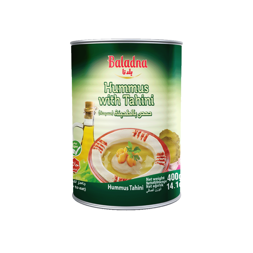 BALADNA HUMMUS TAHINI 24X14OZ