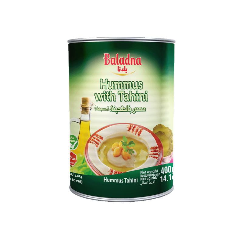 BALADNA HUMMUS TAHINI 24X14OZ