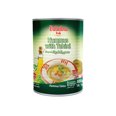 BALADNA HUMMUS TAHINI 24X14OZ