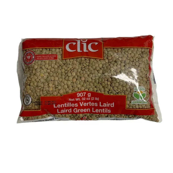 CLIC LAIRD GREEN LENTILS 24X1#