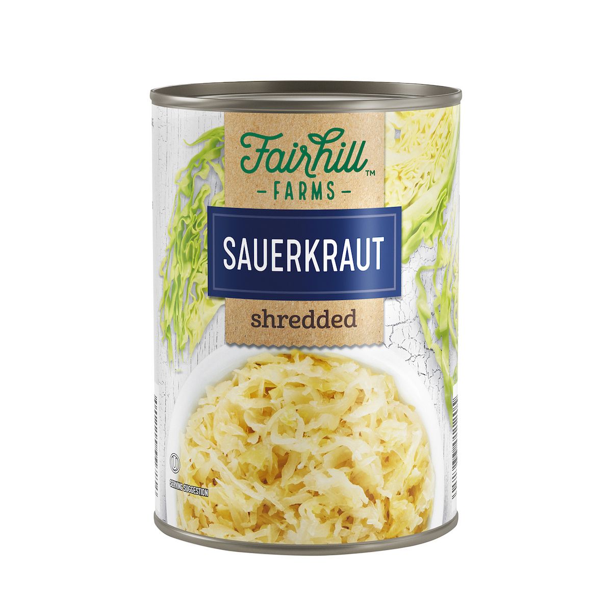 FAIR HILL SAUERKRAUT SHREDDED 24X14.4ObZ