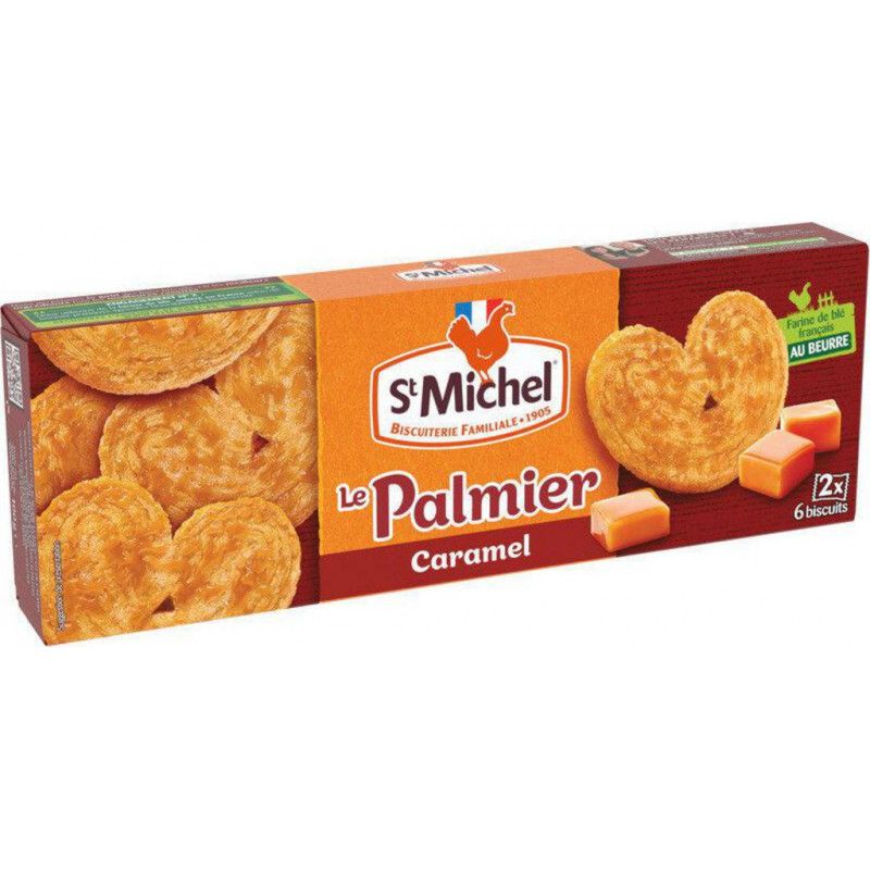 ST. MICHEL PALMIER CARAMEL 24X100G