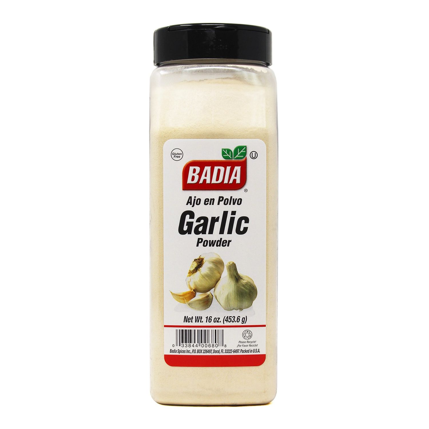 BADIA GARLIC POWDER 6X16OZ