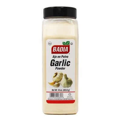 BADIA GARLIC POWDER 6X16OZ