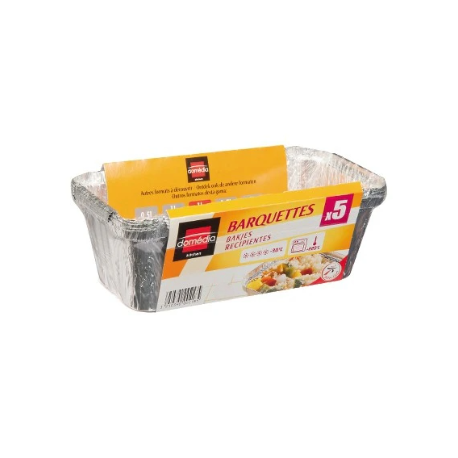 DOMEDIA BARQUETTES EN ALUMINIUM 12X2.5L (020482)