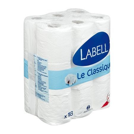 LABELL PH 2PLIS BLC COLIS TISSUE 18CT