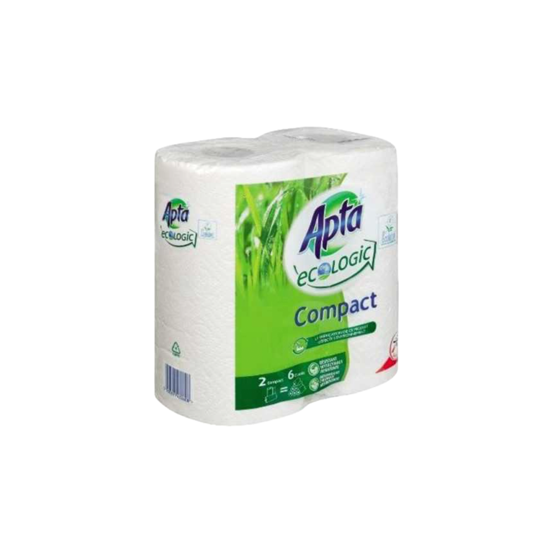 APTA ET COMPACT ECOLO TOWEL 15X2CT