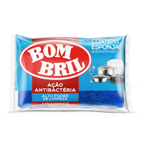 BOMBRIL SPONGE NON-STICK ECONOMY PACK 40X3CT