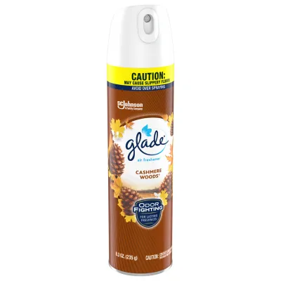 GLADE AIR FRESHENER CASHMERE WOODS 6X8OZ
