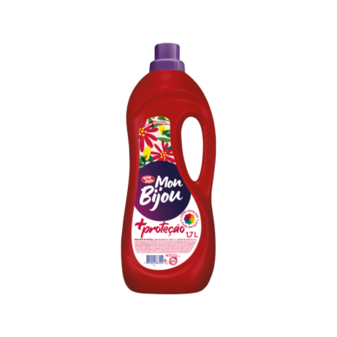 MON BIJOU FABRIC SOFTNER REGULAR PROTECAO 6X1.7L (867343)