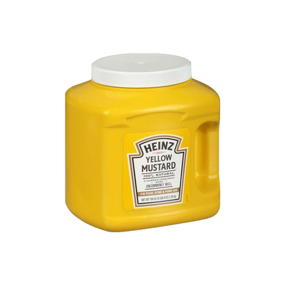 HEINZ YELLOW MUSTARD (JUG) 6X10#